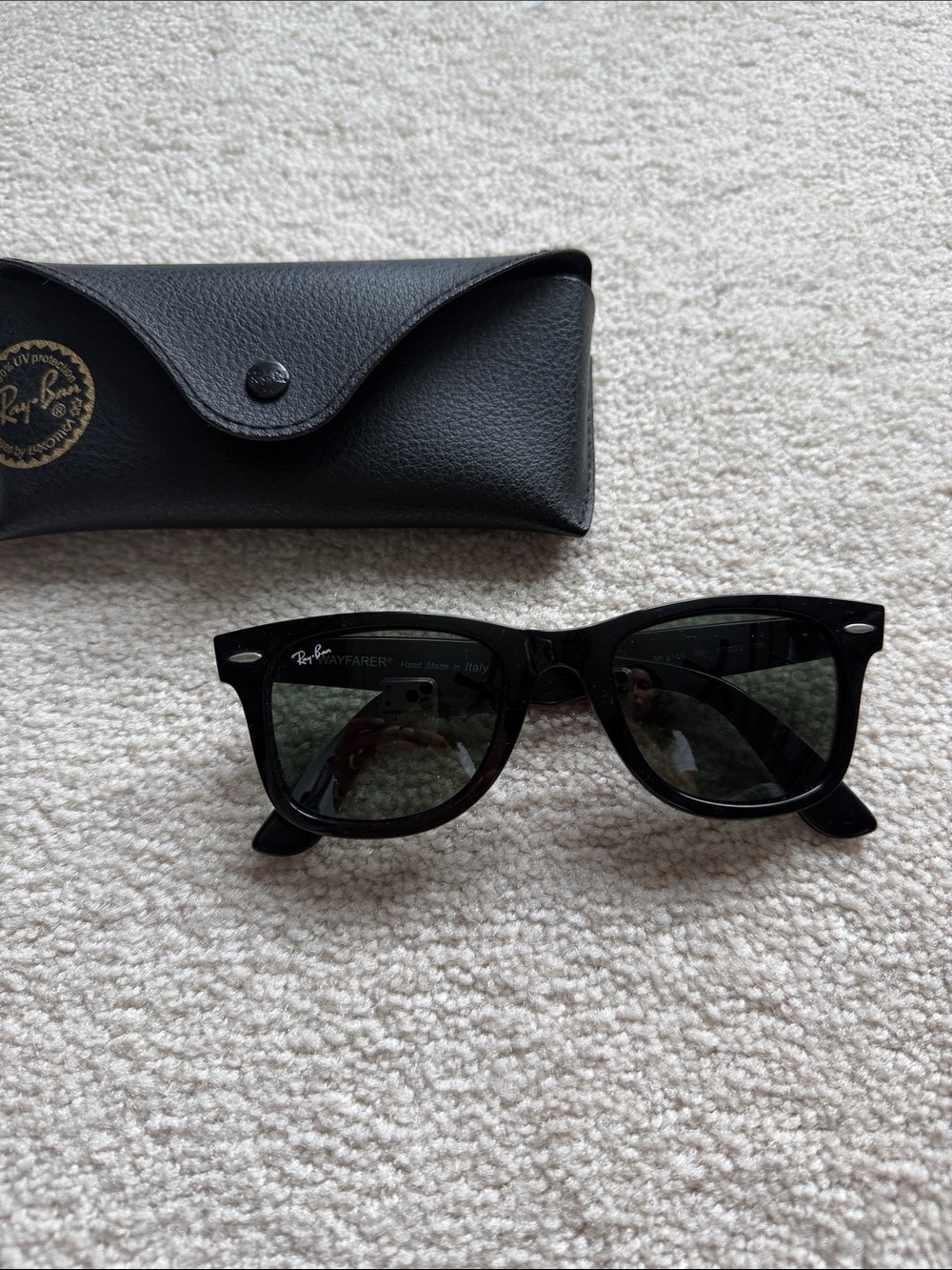 Ray-Ban Black Wayfarer Sunglasses